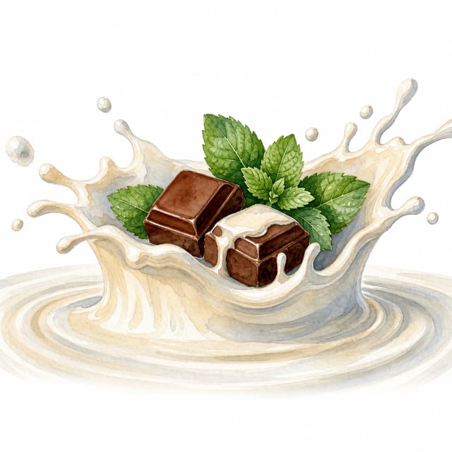 Chocomint shake.