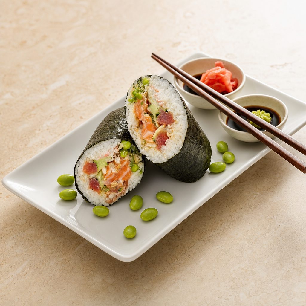 Giant Seaweed Roll.