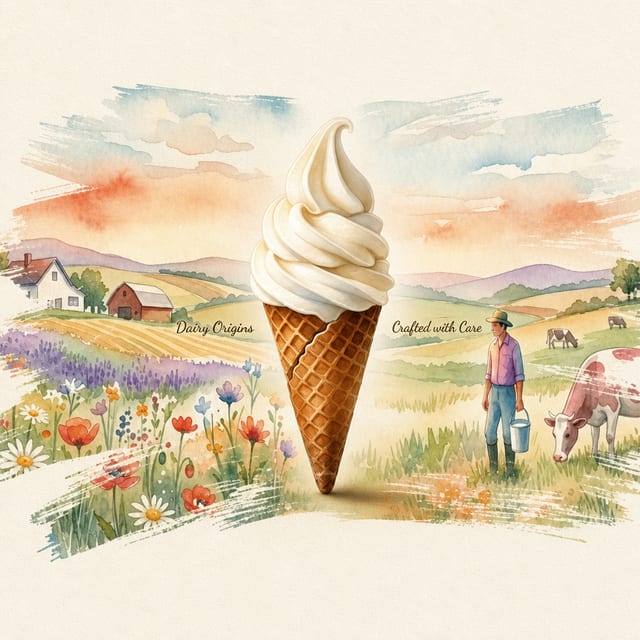 Cone Ice Cream.