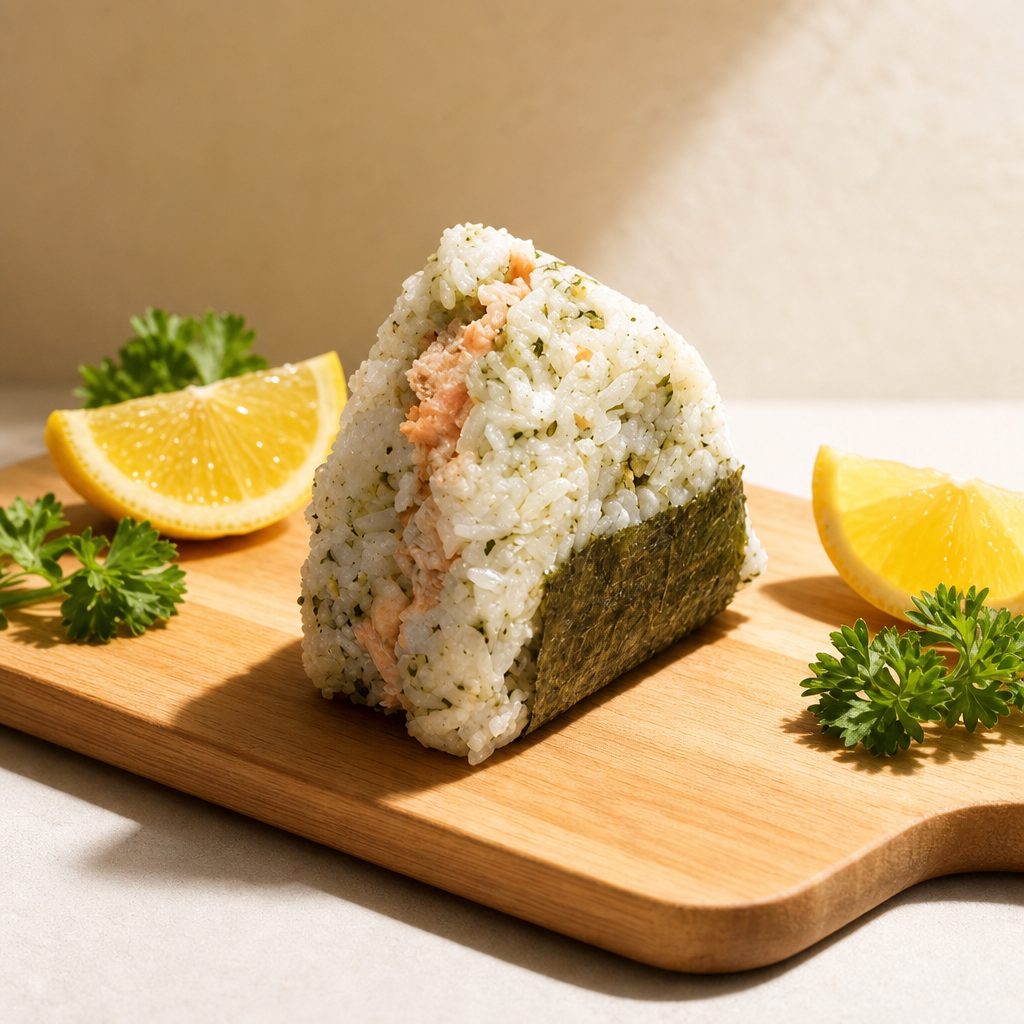 Onigiri (Grilled Salmon).