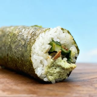 Cilantro Salmon Handroll
