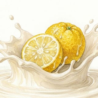 Yuzu Milkshake