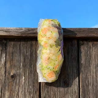 Cilantro Shrimp Rice Paper Roll