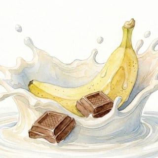 Choco Banana Milkshake